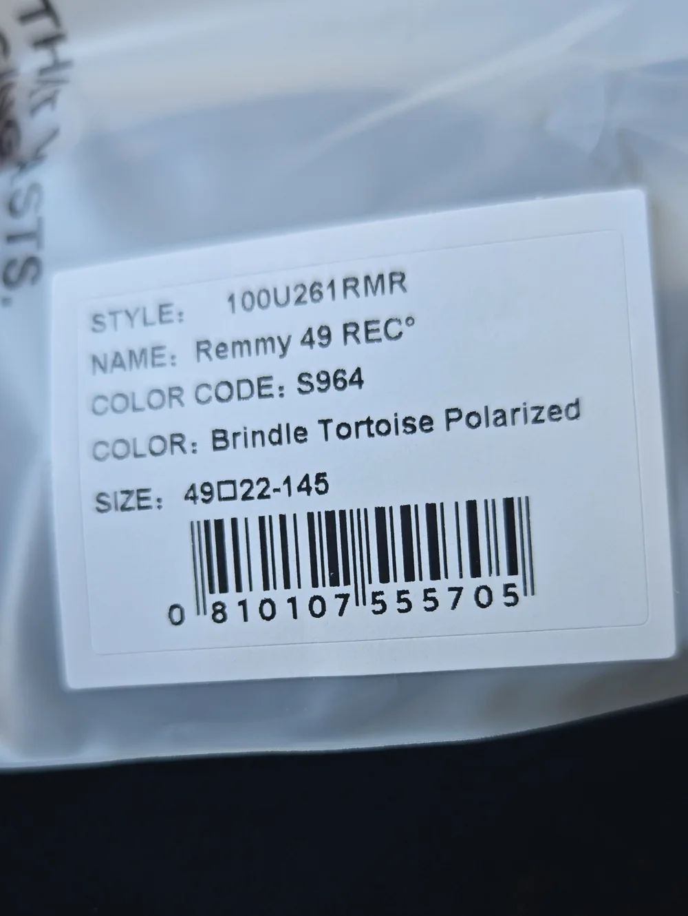 Raen Remmy REC° Brindle Tortoise / Terra Polarized Lens 49 Fit